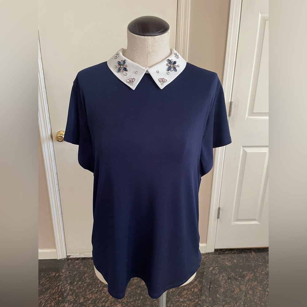 Faith and Joy Bejeweled Blouse